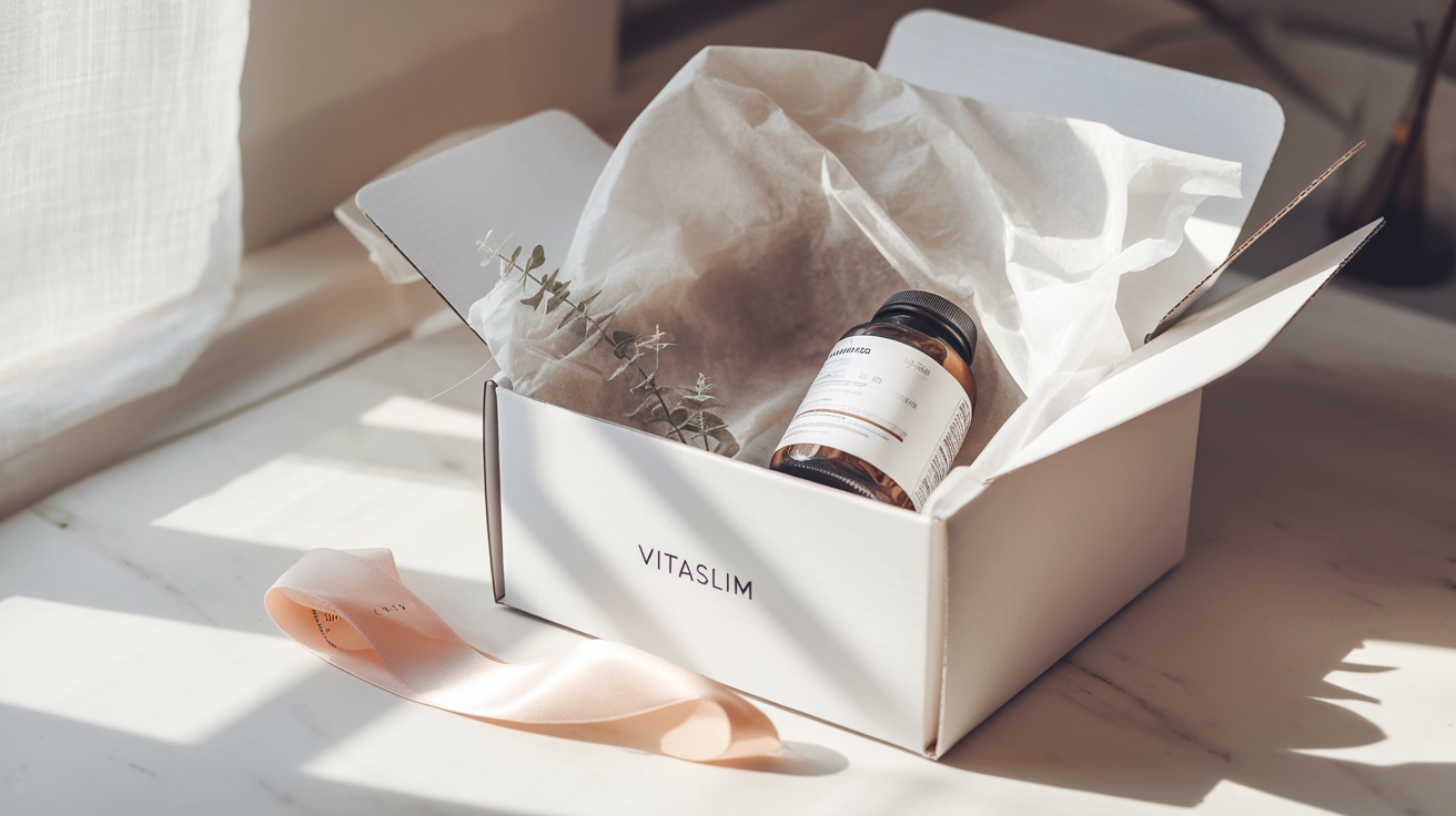Embalagem de entrega VitaSlim Gold